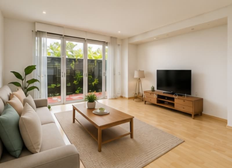 eden grove, 2B Eden Grove, 3 Bedrooms, 1,469 sqft, Terraced House For Rent, by Angel Koh An Qi, 500214487 - Living Room - PropertyGuru.com.sg