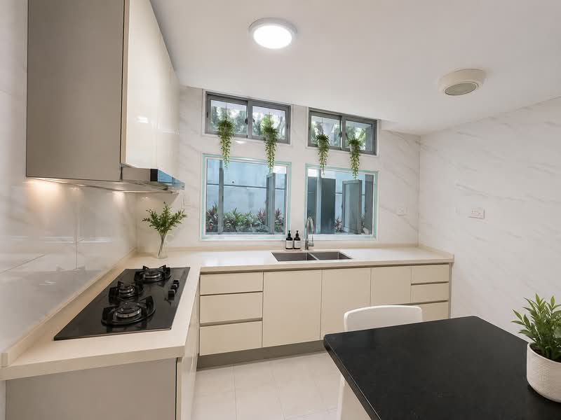 Ballota Park Condo, 152 Mariam Way, 4 Bedrooms, 1,281 sqft, Condominium For Sale, by Cathy Tan, 500214494 - Kitchen - PropertyGuru.com.sg