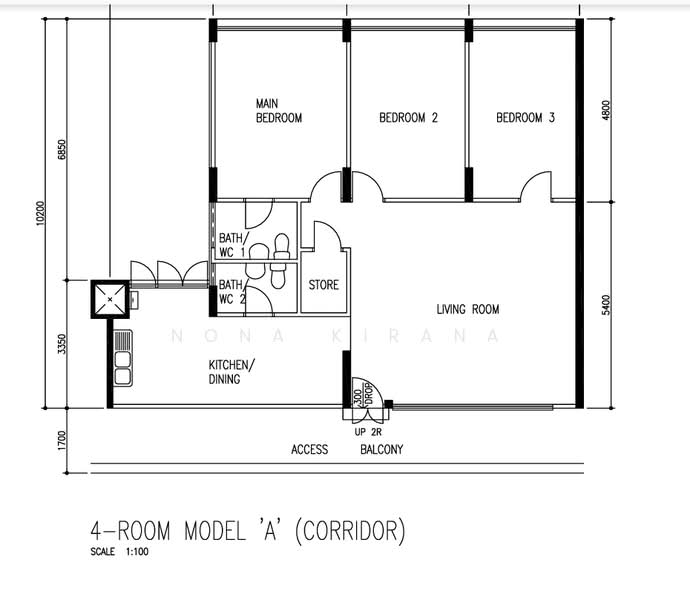 227 Simei Street 4, 227 Simei Street 4, 3 Bedrooms, 1,119 sqft, HDB Flat For Sale, by Nona Kirana, 500214553 - PropertyGuru.com.sg