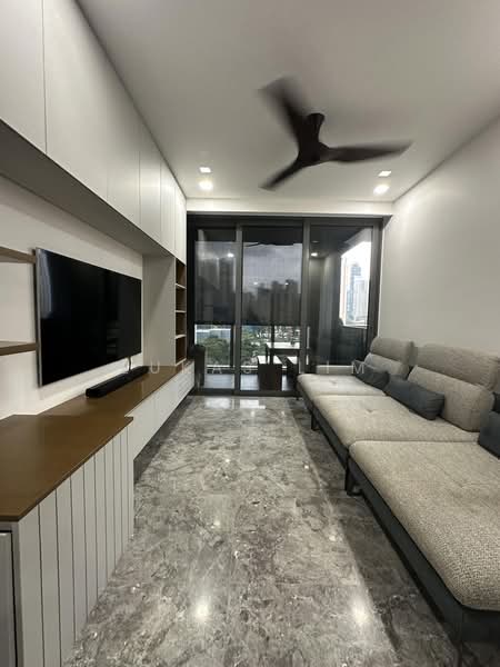 Riviere, 3 Jiak Kim Street, 2 Bedrooms, 818 sqft, Condominium For Rent, by Lukas Lim, 500214560 - Living Room - PropertyGuru.com.sg