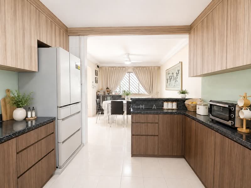 351 Yishun Avenue 11, 351 Yishun Avenue 11, 3 Bedrooms, 1,572 sqft, HDB Flat For Sale, by Alex Zhan, 500214574 - Kitchen - PropertyGuru.com.sg