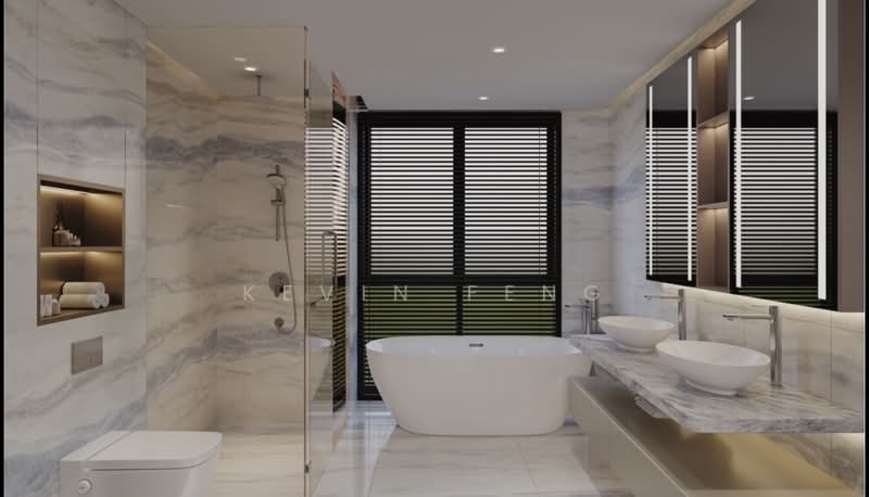 Dyson Road, Dyson Road, 6 Bedrooms, 9,804 sqft, Semi-Detached House For Sale, by Kevin Feng, 500214596 - Bathroom - PropertyGuru.com.sg