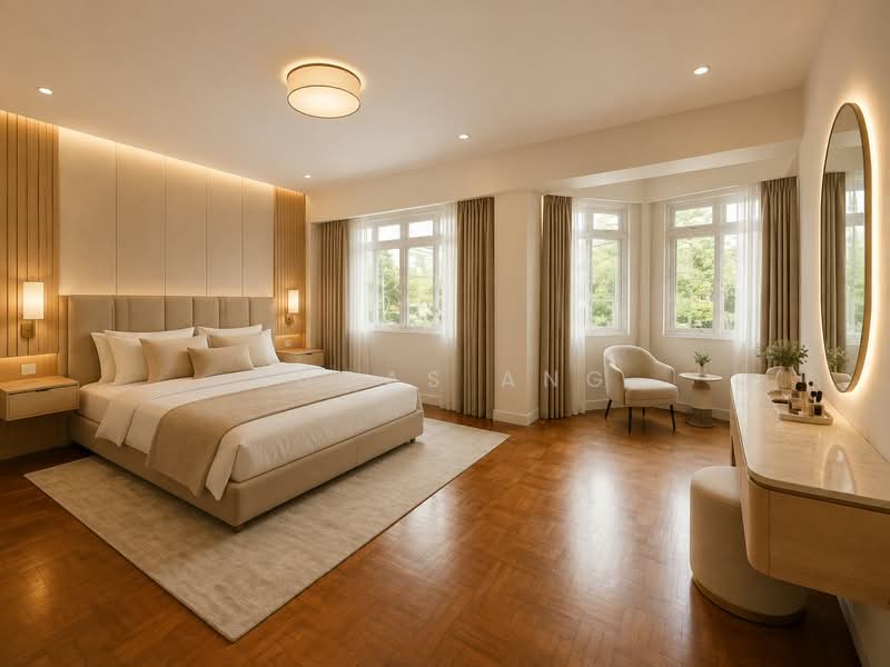6-Bedroom Corner Semi-D | ~3,063 sqft Land | 5-Car Porch | Pasir Ris D18, Pasir Ris / Tampines, 6 Bedrooms, 4,320 sqft, Semi-Detached House For Sale, by Lucas Ang, 500214609 - Bedroom - PropertyGuru.com.sg