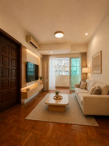 6-Bedroom Corner Semi-D | ~3,063 sqft Land | 5-Car Porch | Pasir Ris D18, Pasir Ris / Tampines, 6 Bedrooms, 4,320 sqft, Semi-Detached House For Sale, by Lucas Ang, 500214609 - Living Room - PropertyGuru.com.sg