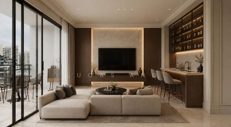 6-Bedroom Corner Semi-D | ~3,063 sqft Land | 5-Car Porch | Pasir Ris D18, Pasir Ris / Tampines, 6 Bedrooms, 4,320 sqft, Semi-Detached House For Sale, by Lucas Ang, 500214609 - Living Room - PropertyGuru.com.sg