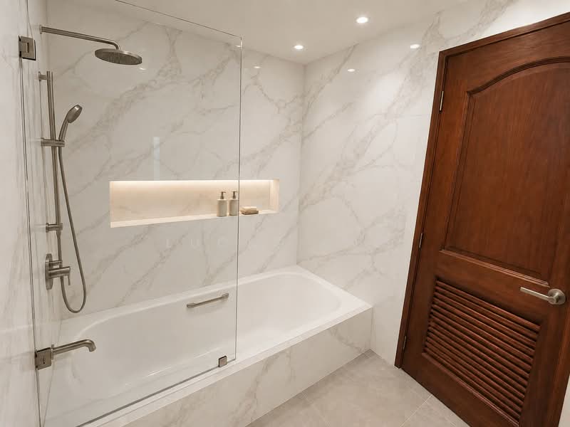 6-Bedroom Corner Semi-D | ~3,063 sqft Land | 5-Car Porch | Pasir Ris D18, Pasir Ris / Tampines, 6 Bedrooms, 4,320 sqft, Semi-Detached House For Sale, by Lucas Ang, 500214609 - Bathroom - PropertyGuru.com.sg