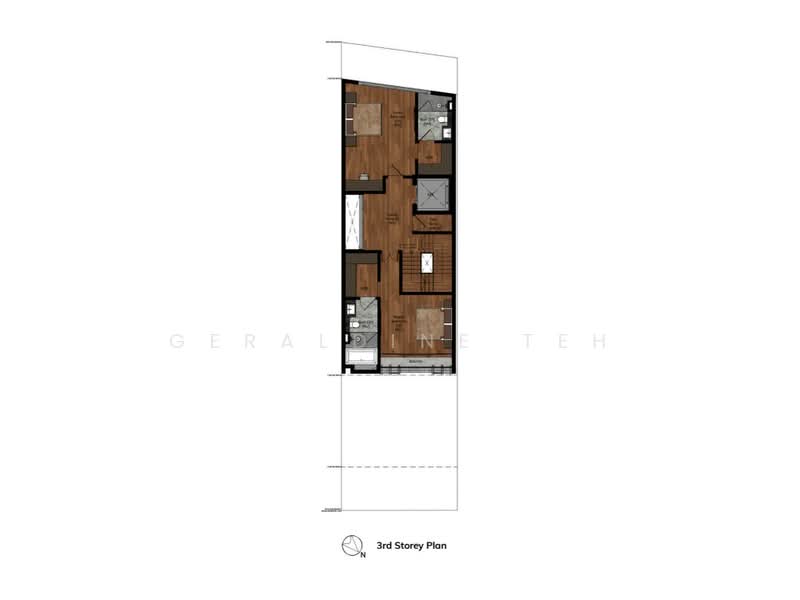 Brand New 3 Storey Intermediate Terrace with An Attic & Lift, , 5 Bedrooms, 4,834 sqft, Terraced House For Sale, by Geraldine Teh, 500214651 - PropertyGuru.com.sg