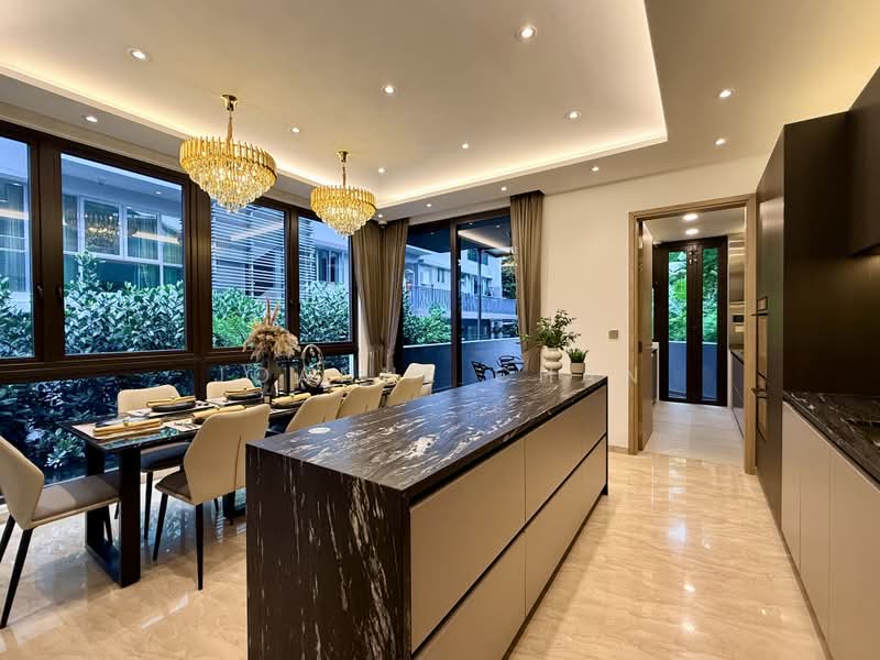 ⭐Eminence Landed⭐Brand New 3.5+M Sty Semi-D @ Orchard Fernhill Rd Dalvey Rd Nassim Rd Stevens Close, , 7 Bedrooms, 7,441 sqft, Semi-Detached House For Sale, by Joanne Chan, 500214692 - Dining Room - PropertyGuru.com.sg