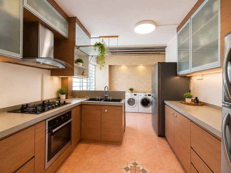 568 Pasir Ris Street 51, 568 Pasir Ris Street 51, 4 Bedrooms, 1,324 sqft, HDB Flat For Sale, by John Lee, 500214696 - Kitchen - PropertyGuru.com.sg