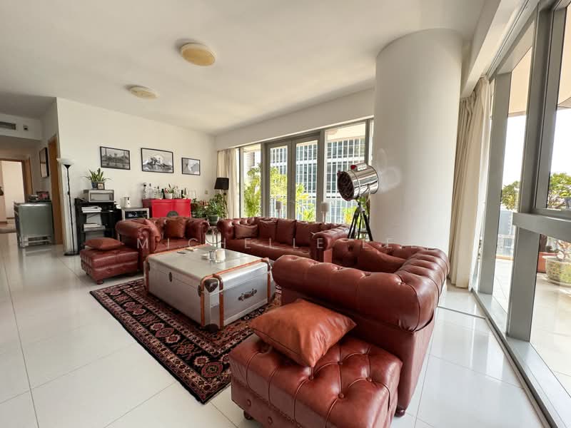 One Shenton, 1 Shenton Way, 3 Bedrooms, 1,604 sqft, Condominium For Rent, by Michelle Lee, 500214719 - Living Room - PropertyGuru.com.sg