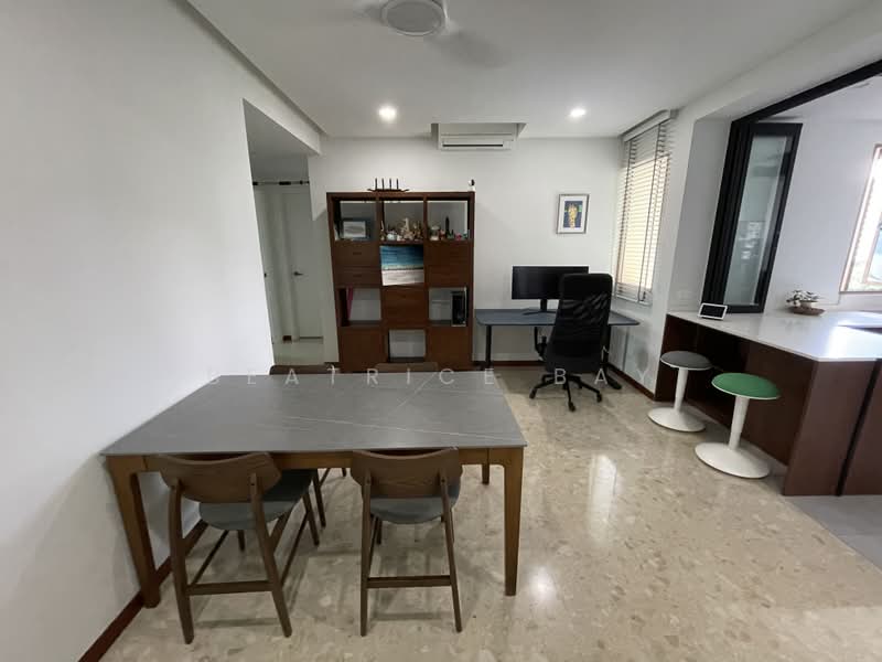 The Rivervale, 3 Rivervale Link, 3 Bedrooms, 1,313 sqft, Condominium For Rent, by Beatrice Bay, 500214726 - Dining plus study - PropertyGuru.com.sg