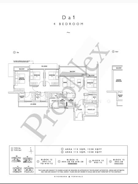 Riverbank at Fernvale, 15 Fernvale Close, 4 Bedrooms, 1,238 sqft, Condominium For Sale, by Clifton Ong, 500214758 - PropertyGuru.com.sg