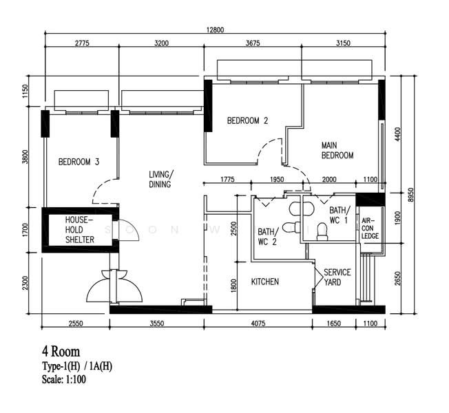 420A Northshore Drive, 420A Northshore Drive, 3 Bedrooms, 1,012 sqft, HDB Flat For Sale, by Soon Wei Jie, 500214770 - PropertyGuru.com.sg
