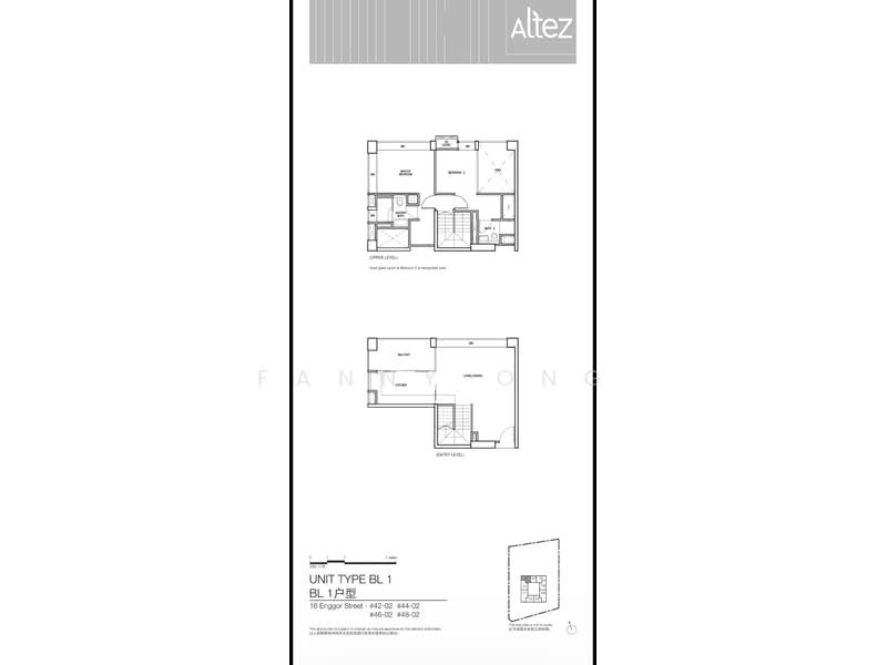 Altez, 16 Enggor Street, Chinatown / Tanjong Pagar, 2 Bedrooms, 1,173 sqft, Condominium For Sale, by Fanny Ong, 500214776 - PropertyGuru.com.sg