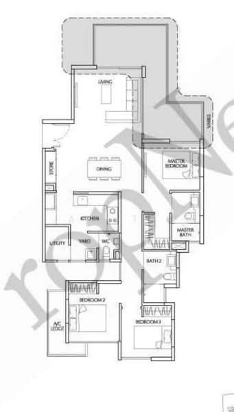 Terrasse, 23 Terrasse Lane, 3 Bedrooms, 1,130 sqft, Condominium For Sale, by Jake Tan, 500214818 - PropertyGuru.com.sg