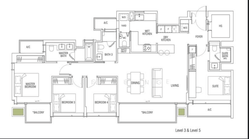 Jervois Mansion, 4 Jervois Close, 4 Bedrooms, 1,475 sqft, Condominium For Sale, by Jiayu Ng, 500214822 - PropertyGuru.com.sg