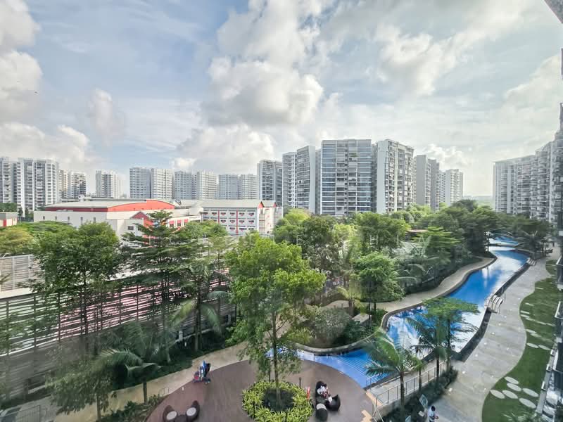 Kingsford Waterbay, 68 Upper Serangoon View, 3 Bedrooms, 1,023 sqft, Condominium For Sale, by Michelle Chia, 500214825 - Pool view - PropertyGuru.com.sg