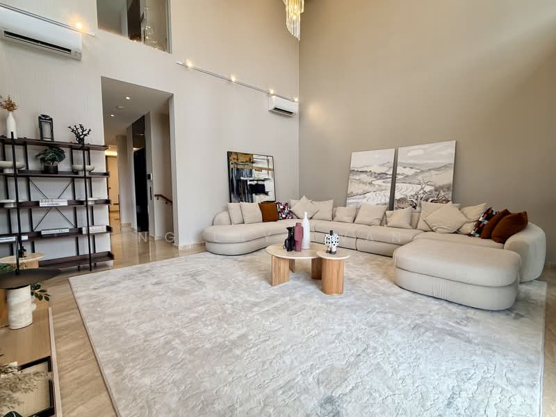 Price Drop! Just TOP – Last Brand-New Semi-D @ Bukit Timah Luxury Beside Nassim, Fernhill road, nassim road, Balmoral Park, 6 Bedrooms, 7,441 sqft, Semi-Detached House For Sale, by Ng Lay Kwan, 500214904 - Living Room - PropertyGuru.com.sg