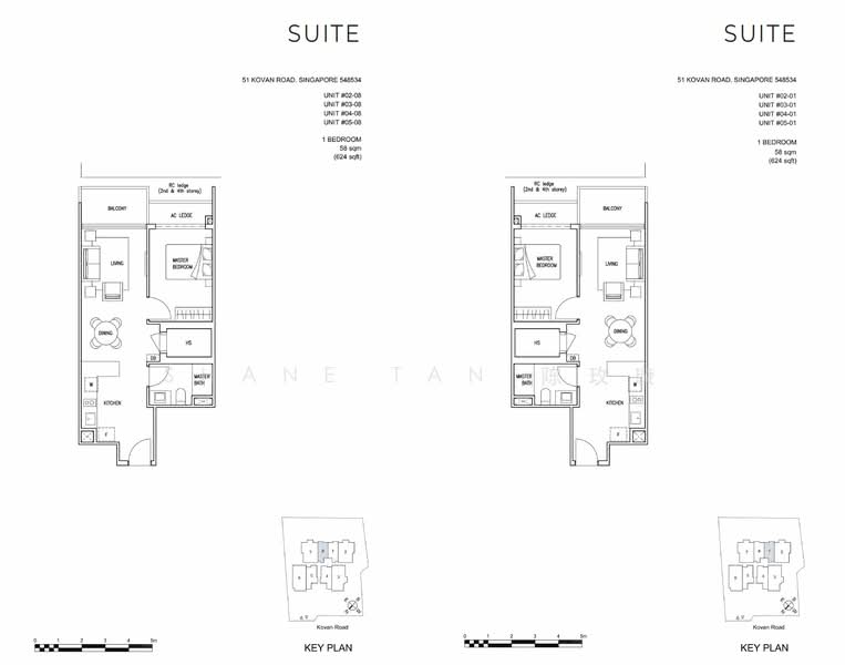 Kovan Jewel, 51 Kovan Road, 1 Bedroom, 624 sqft, Condominium For Sale, by Shane Tan 陈玫璇, 500214945 - PropertyGuru.com.sg