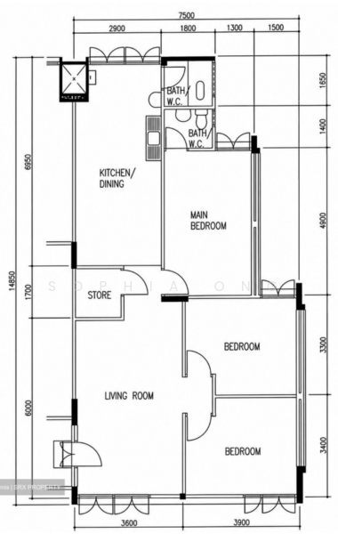 405 Ang Mo Kio Avenue 10, 405 Ang Mo Kio Avenue 10, 3 Bedrooms, 990 sqft, HDB Flat For Sale, by Sophia Ong, 500214949 - PropertyGuru.com.sg