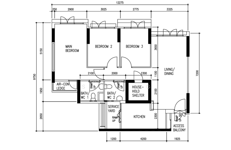 987C Buangkok Green, 987C Buangkok Green, 3 Bedrooms, 1,001 sqft, HDB Flat For Sale, by Isaac Ng, 500215015 - PropertyGuru.com.sg