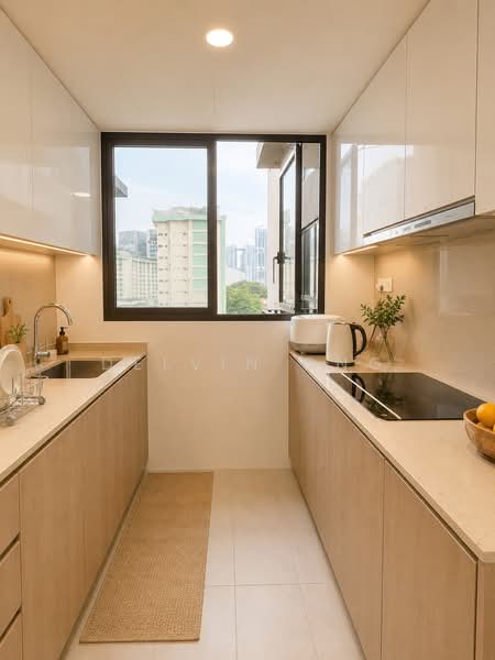 Avenue South Residence, 13 Silat Avenue, 4 Bedrooms, 1,496 sqft, Condominium For Sale, by Delvin Ong, 500215031 - Kitchen - PropertyGuru.com.sg