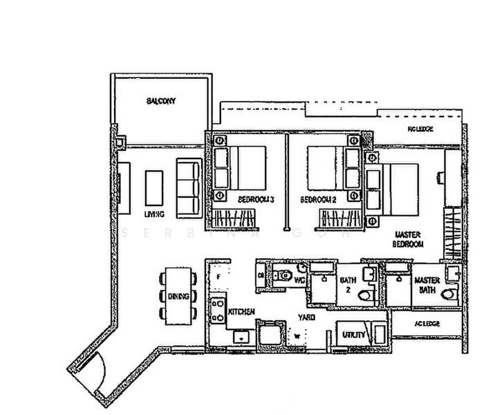 The Topiary, 13 Fernvale Lane, Seletar / Yio Chu Kang, 3 Bedrooms, 1,087 sqft, Executive Condominium For Sale, by Serbina Goh, 500215053 - PropertyGuru.com.sg