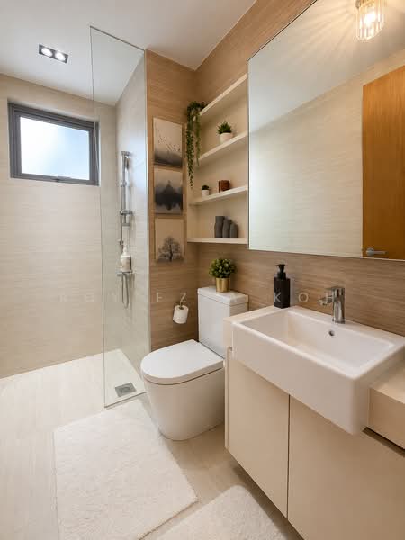 High Park Residences, 27 Fernvale Road, 3 Bedrooms, 1,109 sqft, Condominium For Sale, by Roy Ezra Koh, 500215069 - Bathroom - PropertyGuru.com.sg