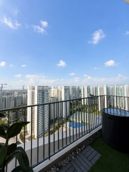 High Park Residences, 27 Fernvale Road, 3 Bedrooms, 1,109 sqft, Condominium For Sale, by Roy Ezra Koh, 500215069 - Balcony - PropertyGuru.com.sg