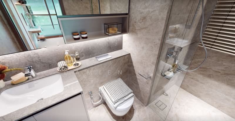 D11 | BEST BUY | DOORSTEP MRT | PURE SELLING, , 3 Bedrooms, 969 sqft, Condominium For Sale, by Damien Tan, 500215072 - Bathroom - PropertyGuru.com.sg