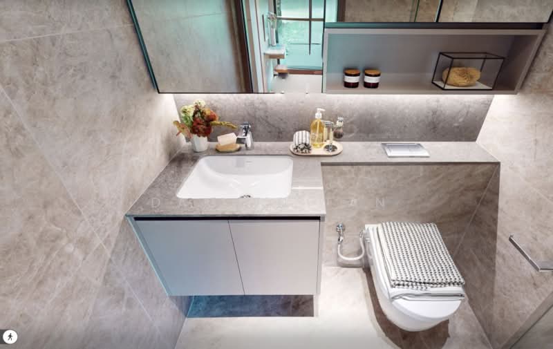 D11 | BEST BUY | DOORSTEP MRT | PURE SELLING, , 3 Bedrooms, 969 sqft, Condominium For Sale, by Damien Tan, 500215072 - Bathroom - PropertyGuru.com.sg
