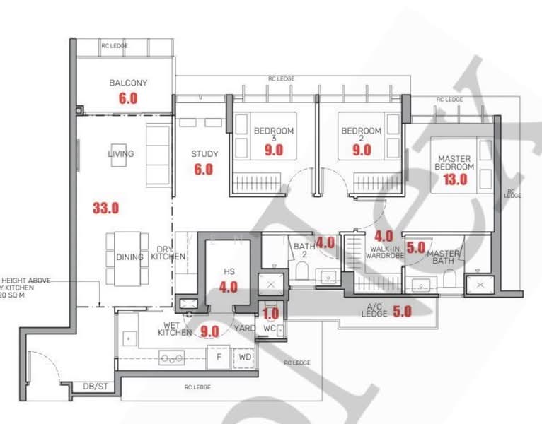 The Myst, 800 Upper Bukit Timah Road, 3 Bedrooms, 1,163 sqft, Condominium For Sale, by Yen Tan, 500215090 - PropertyGuru.com.sg