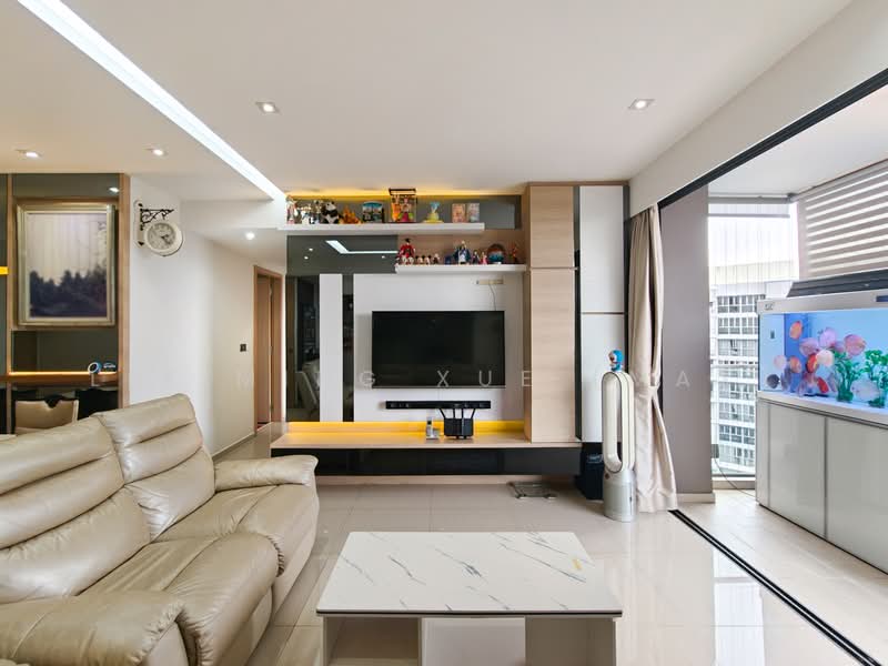Parc Life, 27 Sembawang Crescent, 4 Bedrooms, 1,281 sqft, Executive Condominium For Sale, by Lee Ming Xue (Max), 500215091 - Living Room - PropertyGuru.com.sg