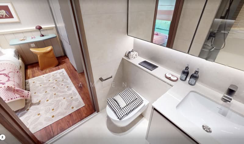 D11 | BELOW X-VALUE | MOTIVATED SELLER, , 4 Bedrooms, 1,378 sqft, Condominium For Sale, by Damien Tan, 500215094 - Bathroom - PropertyGuru.com.sg