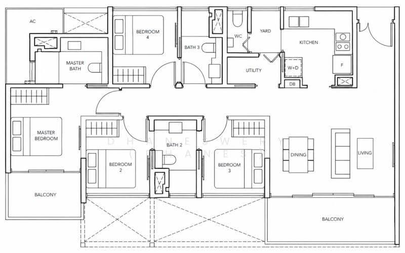 The Jovell, 27 Flora Drive, Changi Airport / Changi Village, 4 Bedrooms, 1,270 sqft, Condominium For Sale, by Dhaneswery (Dhanes), 500215102 - PropertyGuru.com.sg