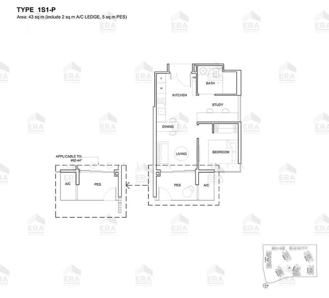 High Park Residences, 31 Fernvale Road, 1 Bedroom, 463 sqft, Condominium For Sale, by Jocelyn Chia, 500215121 - PropertyGuru.com.sg