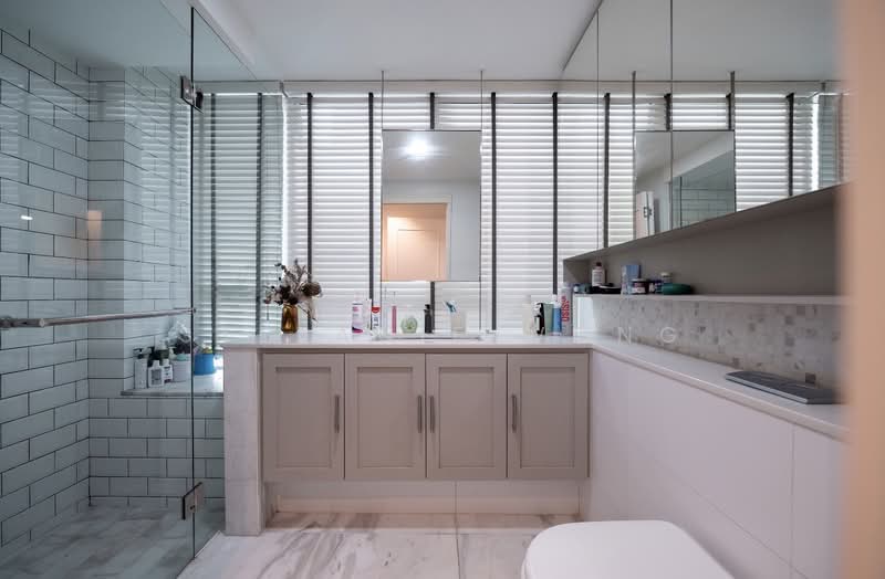The Minton, 12B Hougang Street 11, 3 Bedrooms, 1,335 sqft, Condominium For Rent, by Stefanie Wong, 500215144 - Bathroom - PropertyGuru.com.sg