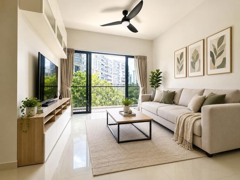 NV Residences, 91 Pasir Ris Grove, Pasir Ris / Tampines, 2 Bedrooms, 743 sqft, Condominium For Sale, by William Chao, 500215147 - Living Room - PropertyGuru.com.sg