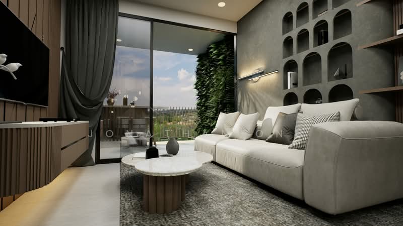 Chuan Grove Residences, 125 Lorong Chuan, 3 Bedrooms, 1,000 sqft, Condominium For Sale, by Jonathan Ong, 500215165 - Living Room - PropertyGuru.com.sg