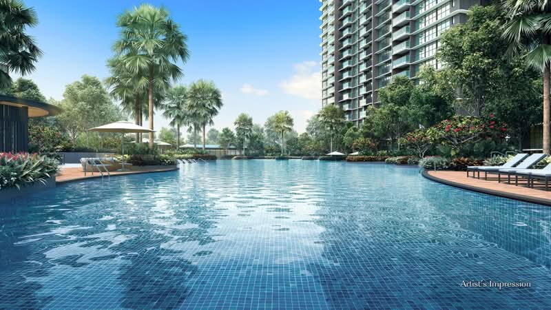 Chuan Grove Residences, 125 Lorong Chuan, 4 Bedrooms, 1,100 sqft, Condominium For Sale, by Jonathan Ong, 500215176 - Pool - PropertyGuru.com.sg
