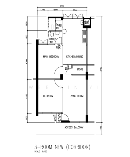 215 Yishun Street 21, 215 Yishun Street 21, 2 Bedrooms, 721 sqft, HDB Flat For Sale, by Wee Xin Yi, 500215185 - PropertyGuru.com.sg