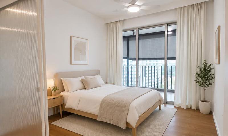 Heron Bay, Upper Serangoon View, Hougang / Punggol / Sengkang, 4 Bedrooms, 1,281 sqft, Executive Condominium For Rent, by Foo Mei Ling, 500215190 - Bedroom - PropertyGuru.com.sg