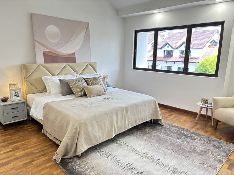 A House Of Immense Charm And Causual Elegance, Minaret Walk , Jalan Kathi, 5 Bedrooms, 3,200 sqft, Corner Terrace For Sale, by Leslie Lim, 500215210 - Bedroom - PropertyGuru.com.sg