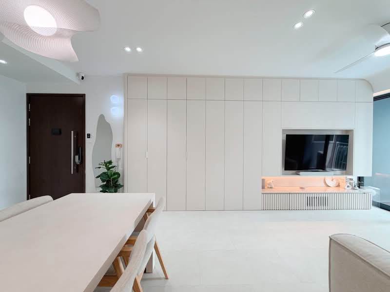 Riverparc Residence, 98 Punggol Drive, 3 Bedrooms, 1,076 sqft, Executive Condominium For Sale, by Alexis Quek, 500215229 - Living Room - PropertyGuru.com.sg