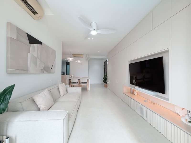 Riverparc Residence, 98 Punggol Drive, 3 Bedrooms, 1,076 sqft, Executive Condominium For Sale, by Alexis Quek, 500215229 - Living Room - PropertyGuru.com.sg