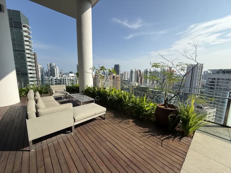 Skypark @ Somerset, 22 Saint Thomas Walk, 4 Bedrooms, 3,347 sqft, Apartment For Sale, by Nancy Tsao, 500215231 - Balcony - PropertyGuru.com.sg