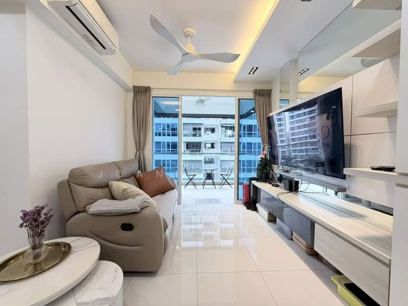 The Tampines Trilliant, 25 Tampines Central 7, 3 Bedrooms, 872 sqft, Executive Condominium For Rent, by Joanne Wang, 500215239 - Living Room - PropertyGuru.com.sg