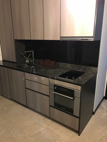 The Asana, 17 Queen's Road, 1 Bedroom, 398 sqft, Condominium For Rent, by Jiawei Tan, 500215246 - Kitchen - PropertyGuru.com.sg