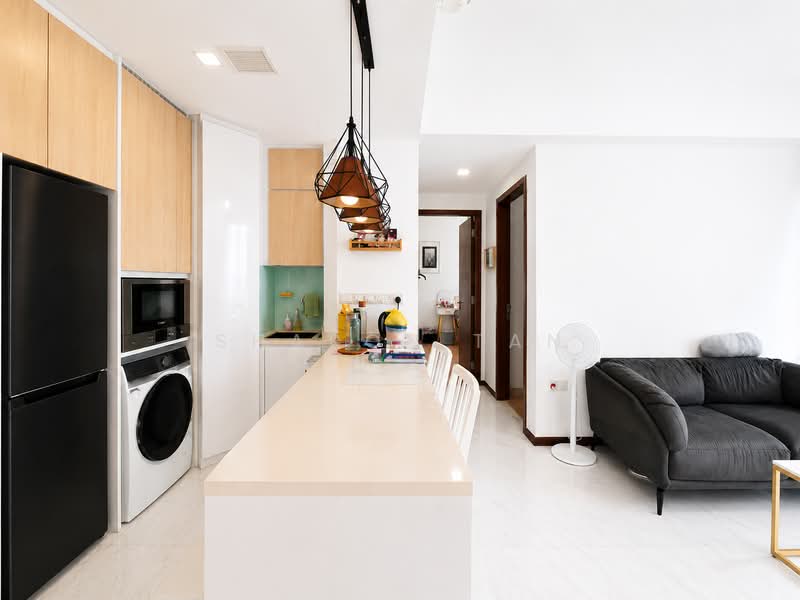 Adria, 12 Derbyshire Road, 2 Bedrooms, 689 sqft, Condominium For Sale, by Sharon Tan, 500215272 - Kitchen - PropertyGuru.com.sg