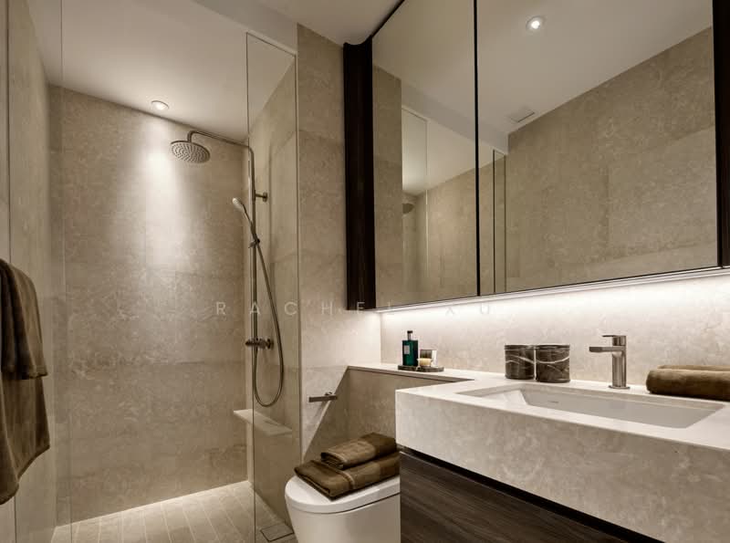Thomson Reserve, Bright Hill Drive, 4 Bedrooms, 1,259 sqft, Condominium For Sale, by Rachel Xu, 500215278 - Bathroom - PropertyGuru.com.sg